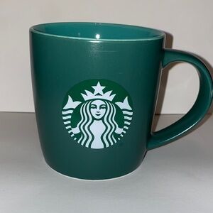 Starbucks Teal Mug with Iconic Logo